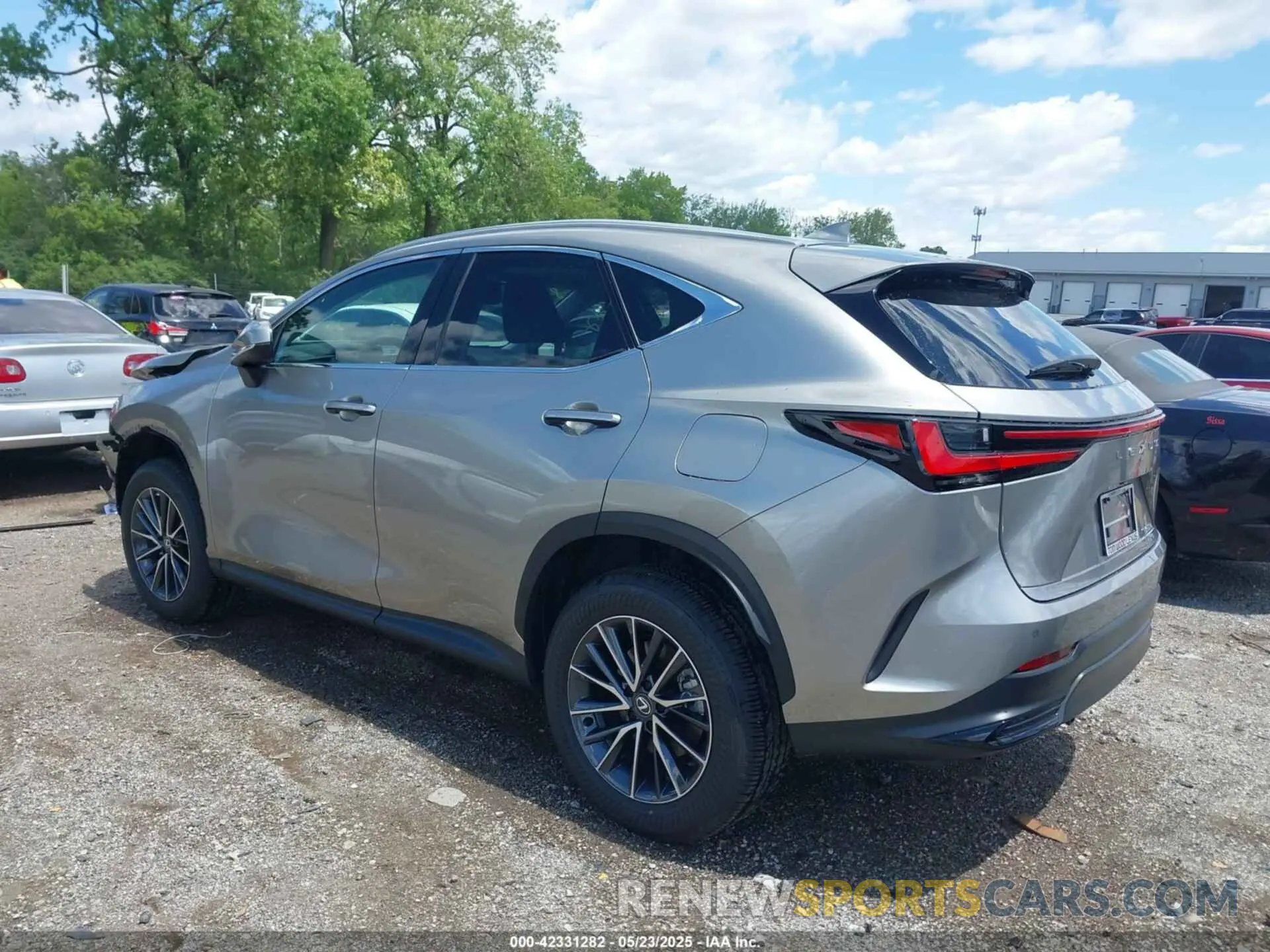 3 fotografías del automóvil dañado 2T2AGCEZ3SC080391 LEXUS NX 350 2025