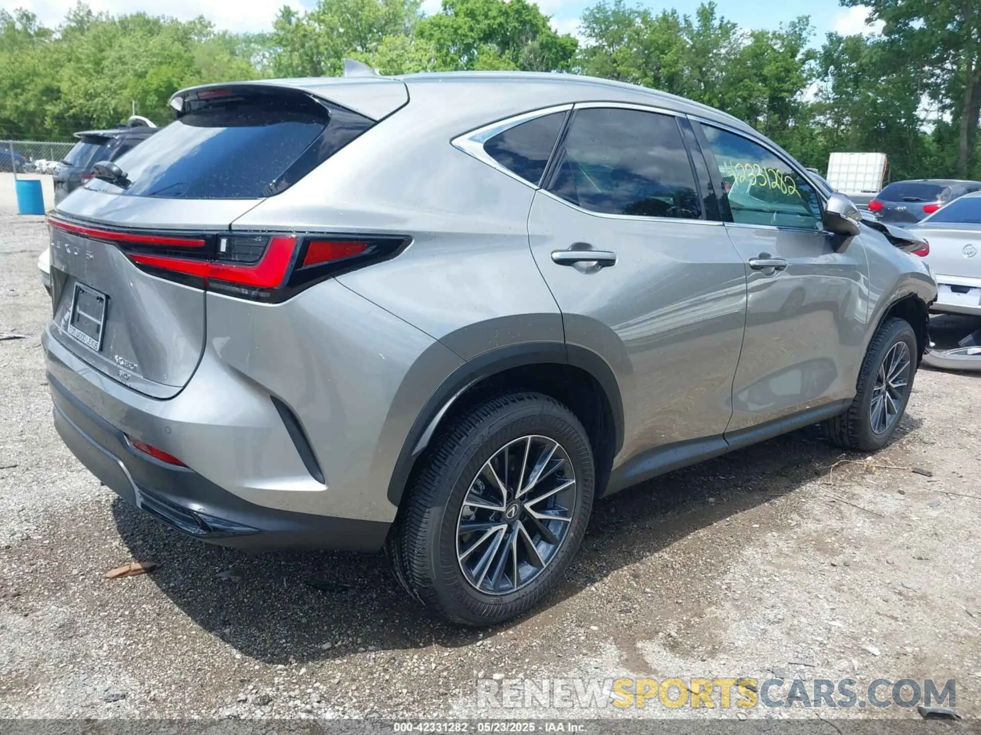 4 fotografías del automóvil dañado 2T2AGCEZ3SC080391 LEXUS NX 350 2025
