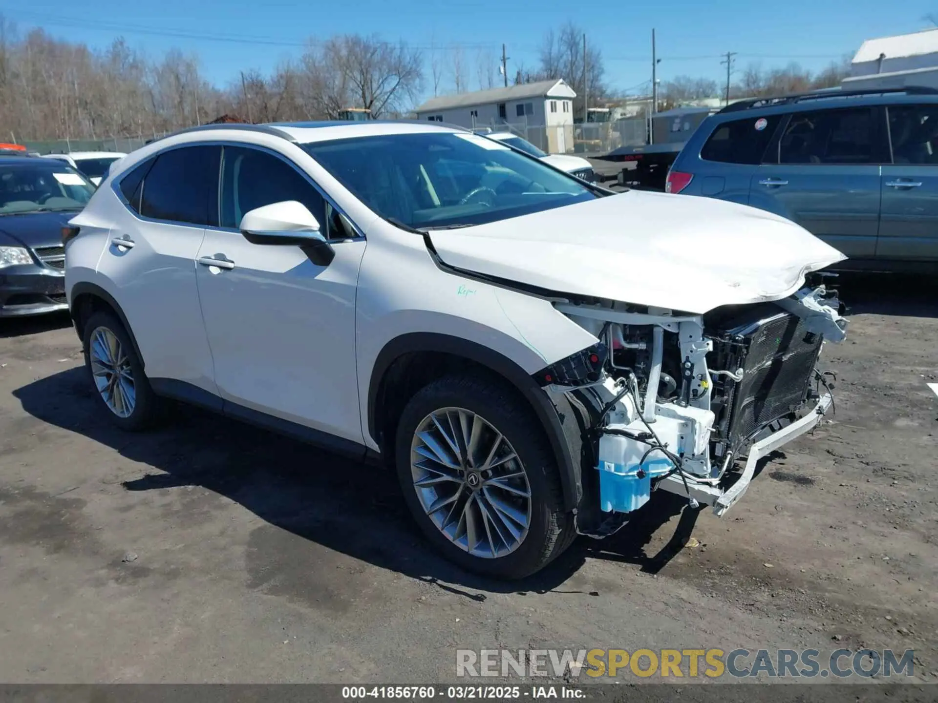 1 fotografías del automóvil dañado 2T2GGCEZ1SC067262 LEXUS NX 350 2025
