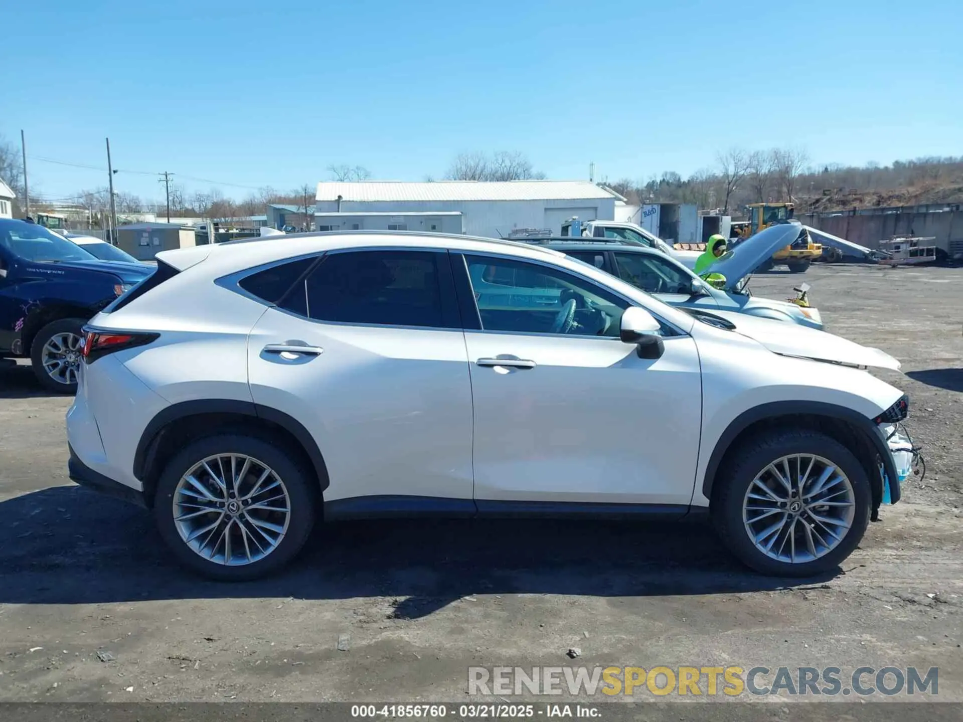 13 fotografías del automóvil dañado 2T2GGCEZ1SC067262 LEXUS NX 350 2025