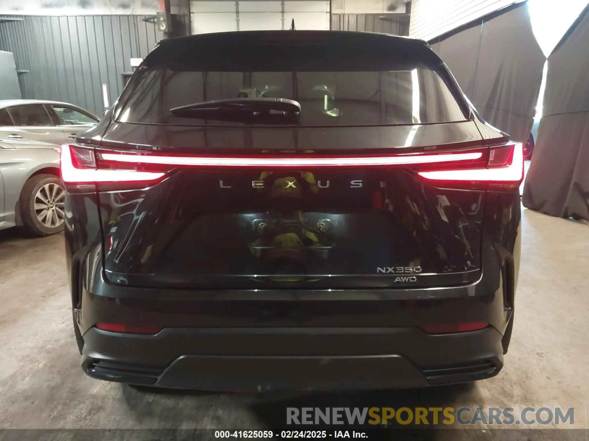 16 fotografías del automóvil dañado 2T2GGCEZ5SC063294 LEXUS NX 350 2025