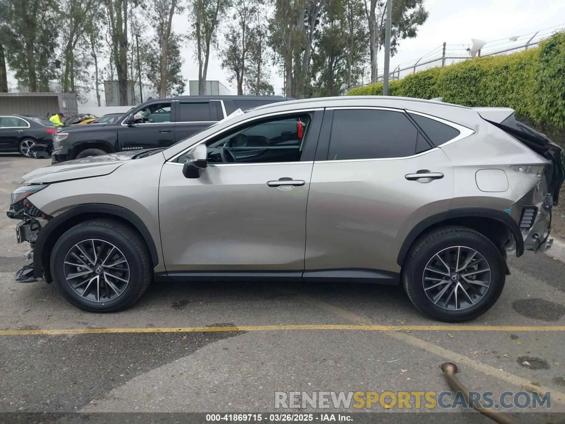 15 fotografías del automóvil dañado 2T2GGCEZ8SC060289 LEXUS NX 350 2025