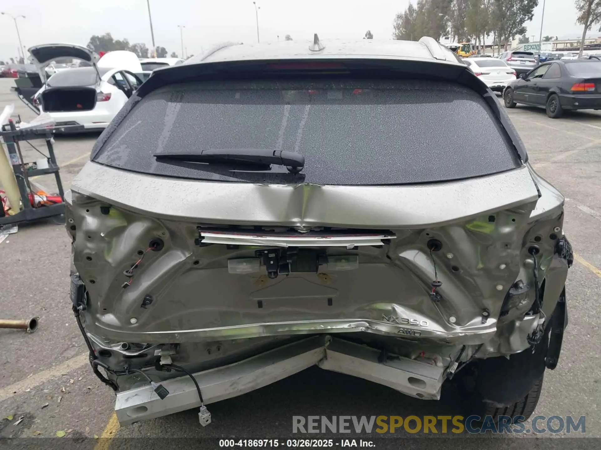 17 fotografías del automóvil dañado 2T2GGCEZ8SC060289 LEXUS NX 350 2025