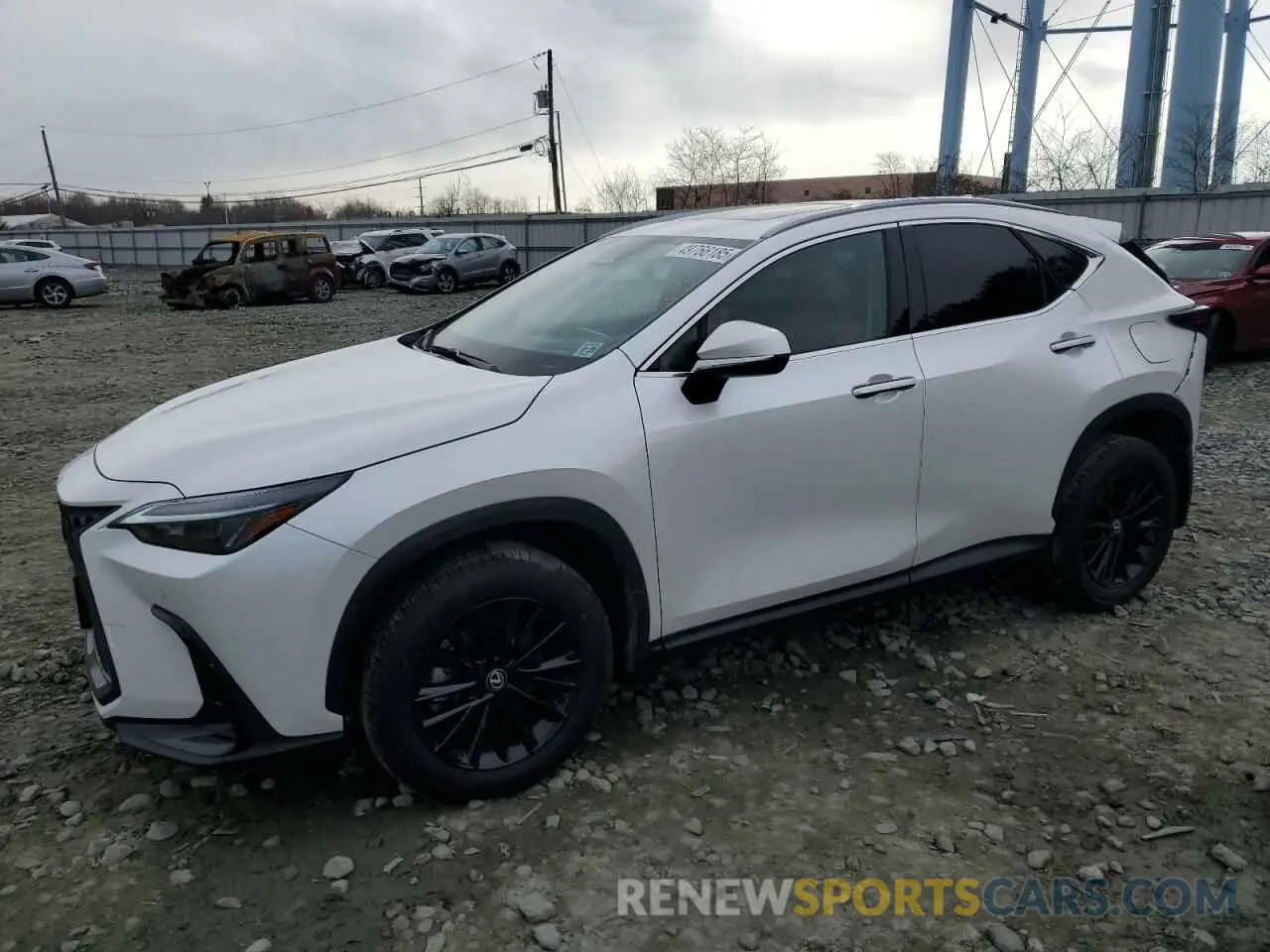 1 fotografías del automóvil dañado 2T2GGCEZ8SC064147 LEXUS NX 350 2025
