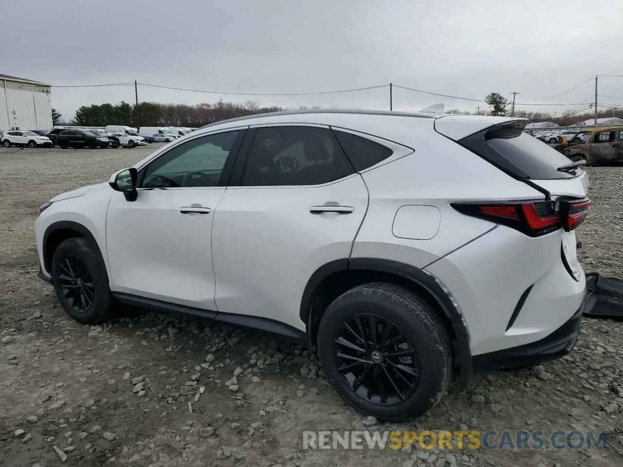 2 fotografías del automóvil dañado 2T2GGCEZ8SC064147 LEXUS NX 350 2025