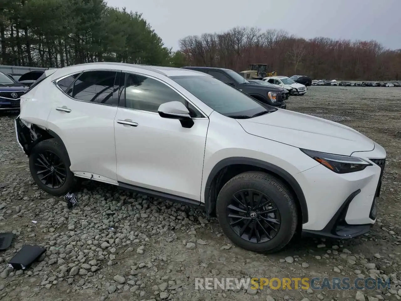 4 fotografías del automóvil dañado 2T2GGCEZ8SC064147 LEXUS NX 350 2025