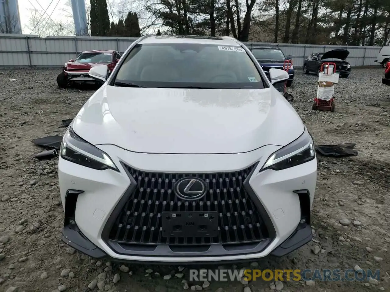 5 fotografías del automóvil dañado 2T2GGCEZ8SC064147 LEXUS NX 350 2025