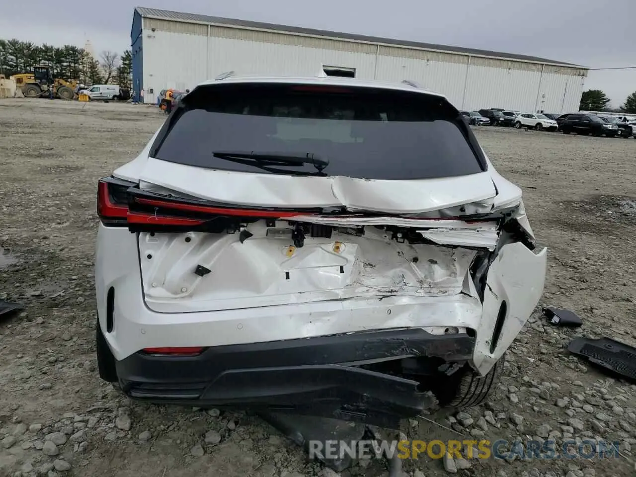 6 fotografías del automóvil dañado 2T2GGCEZ8SC064147 LEXUS NX 350 2025