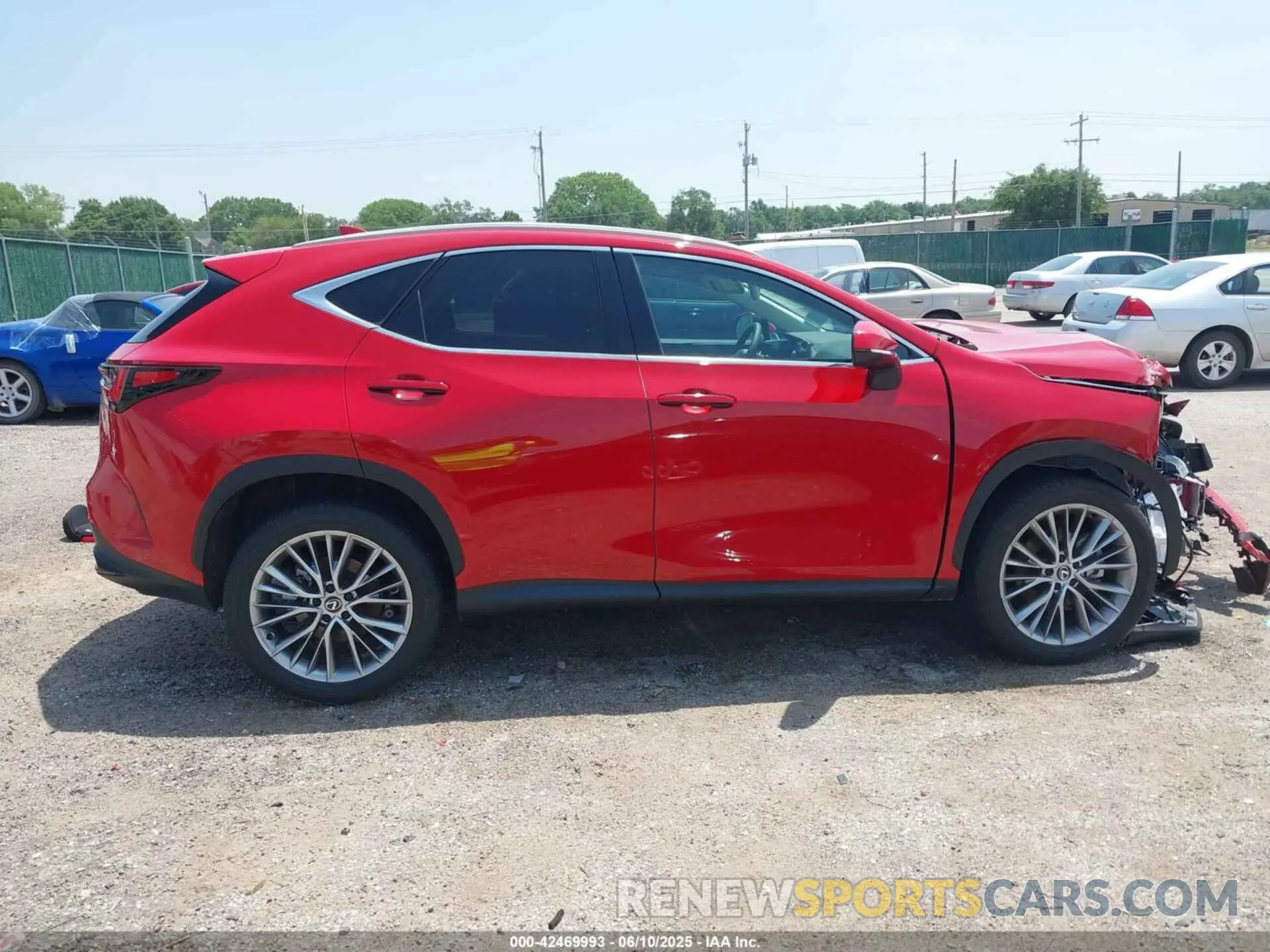 13 fotografías del automóvil dañado 2T2GGCEZ9SC071544 LEXUS NX 350 2025