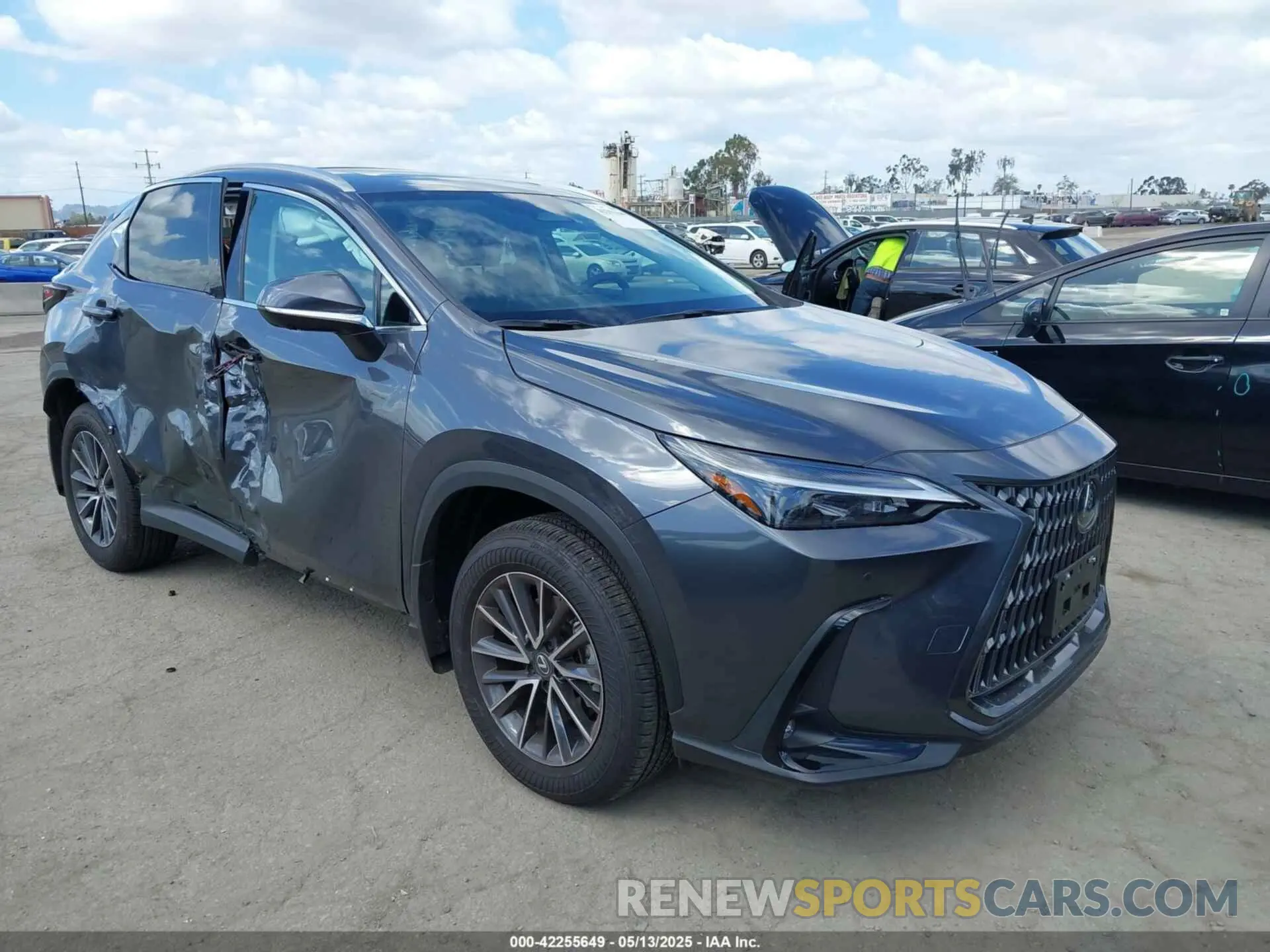 1 fotografías del automóvil dañado 2T2GGCEZ9SC080938 LEXUS NX 350 2025