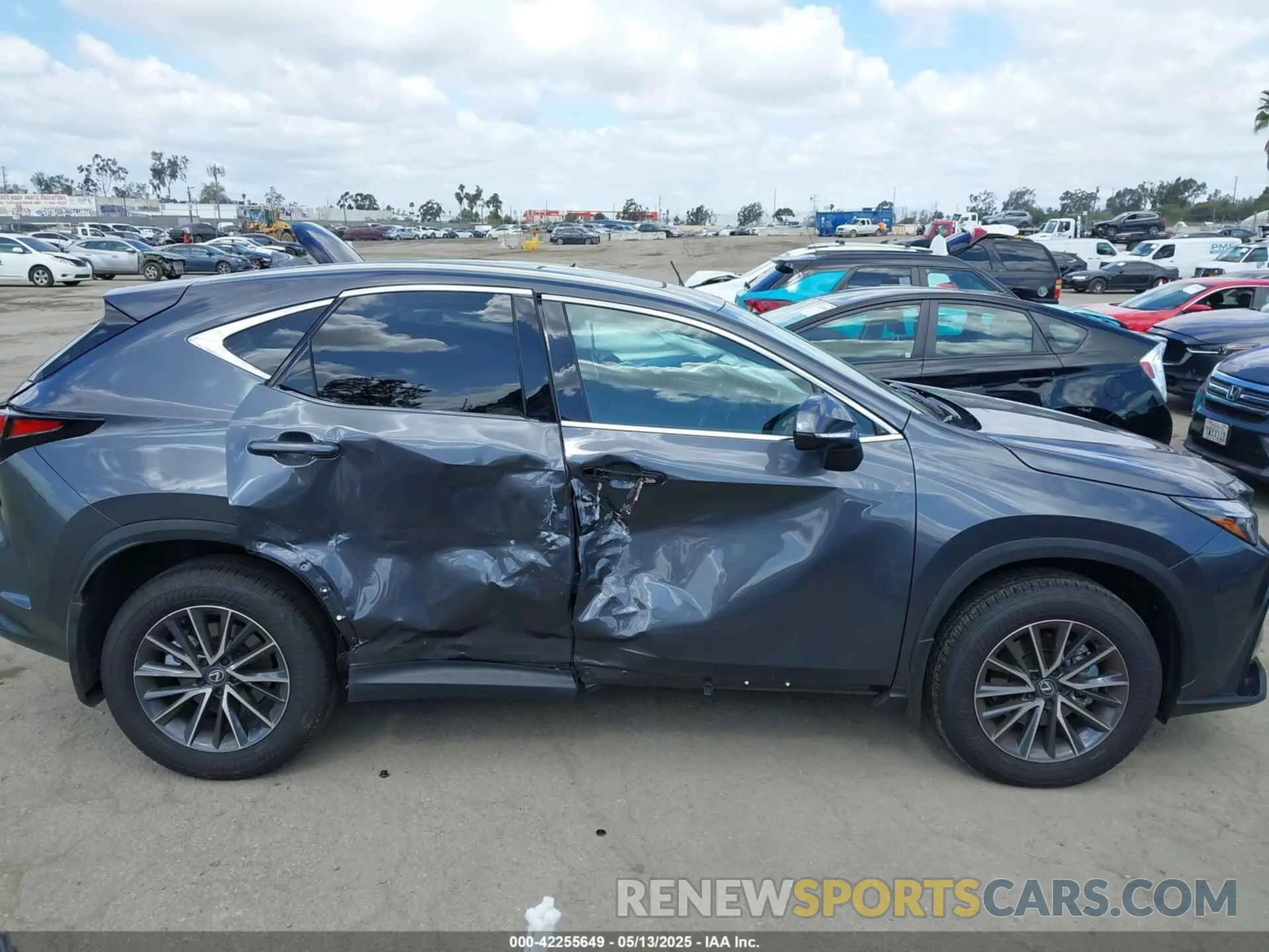 13 fotografías del automóvil dañado 2T2GGCEZ9SC080938 LEXUS NX 350 2025
