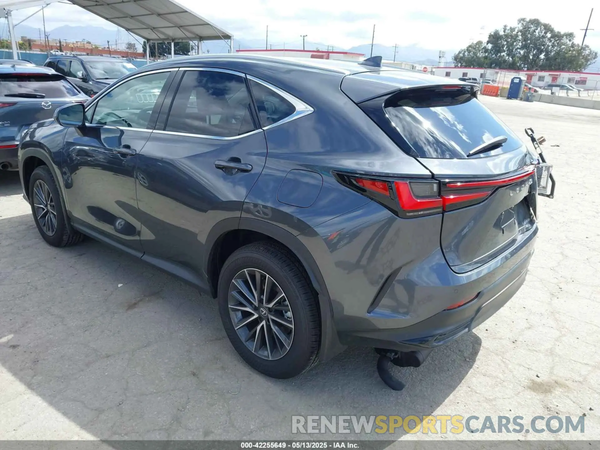 3 fotografías del automóvil dañado 2T2GGCEZ9SC080938 LEXUS NX 350 2025