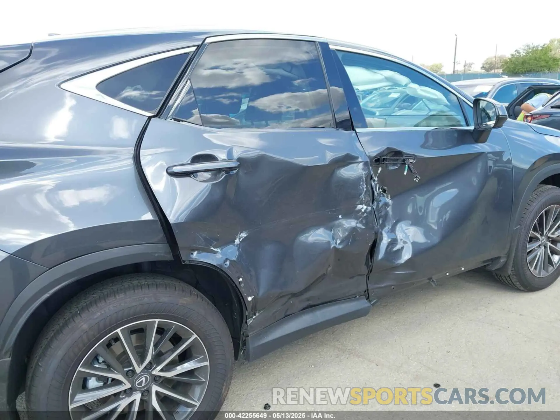 6 fotografías del automóvil dañado 2T2GGCEZ9SC080938 LEXUS NX 350 2025