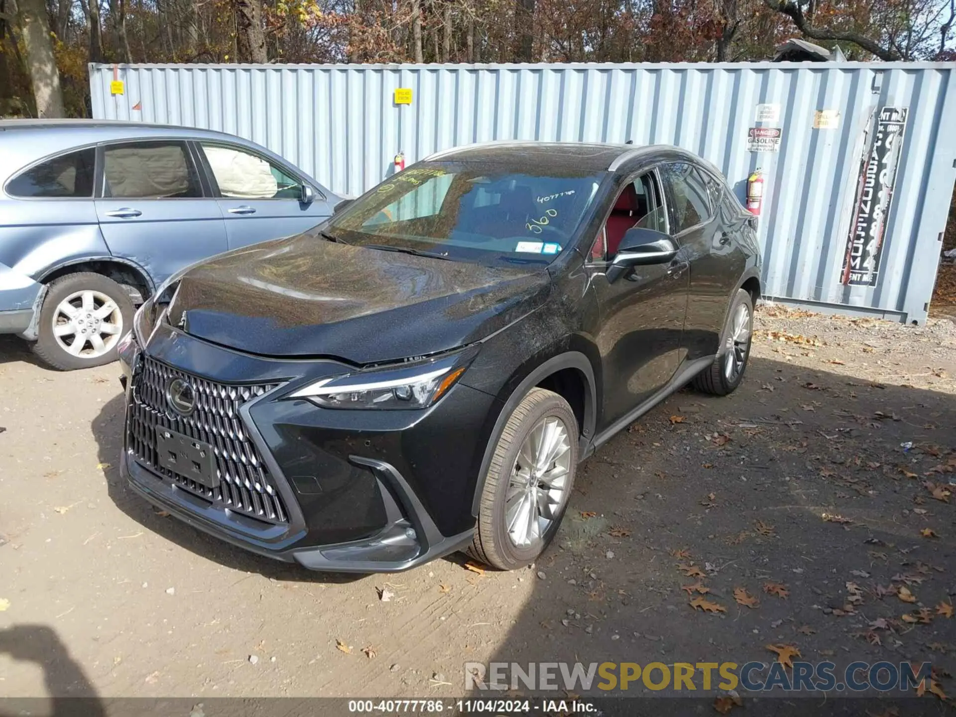 2 fotografías del automóvil dañado 2T2GGCEZXSC065963 LEXUS NX 350 2025
