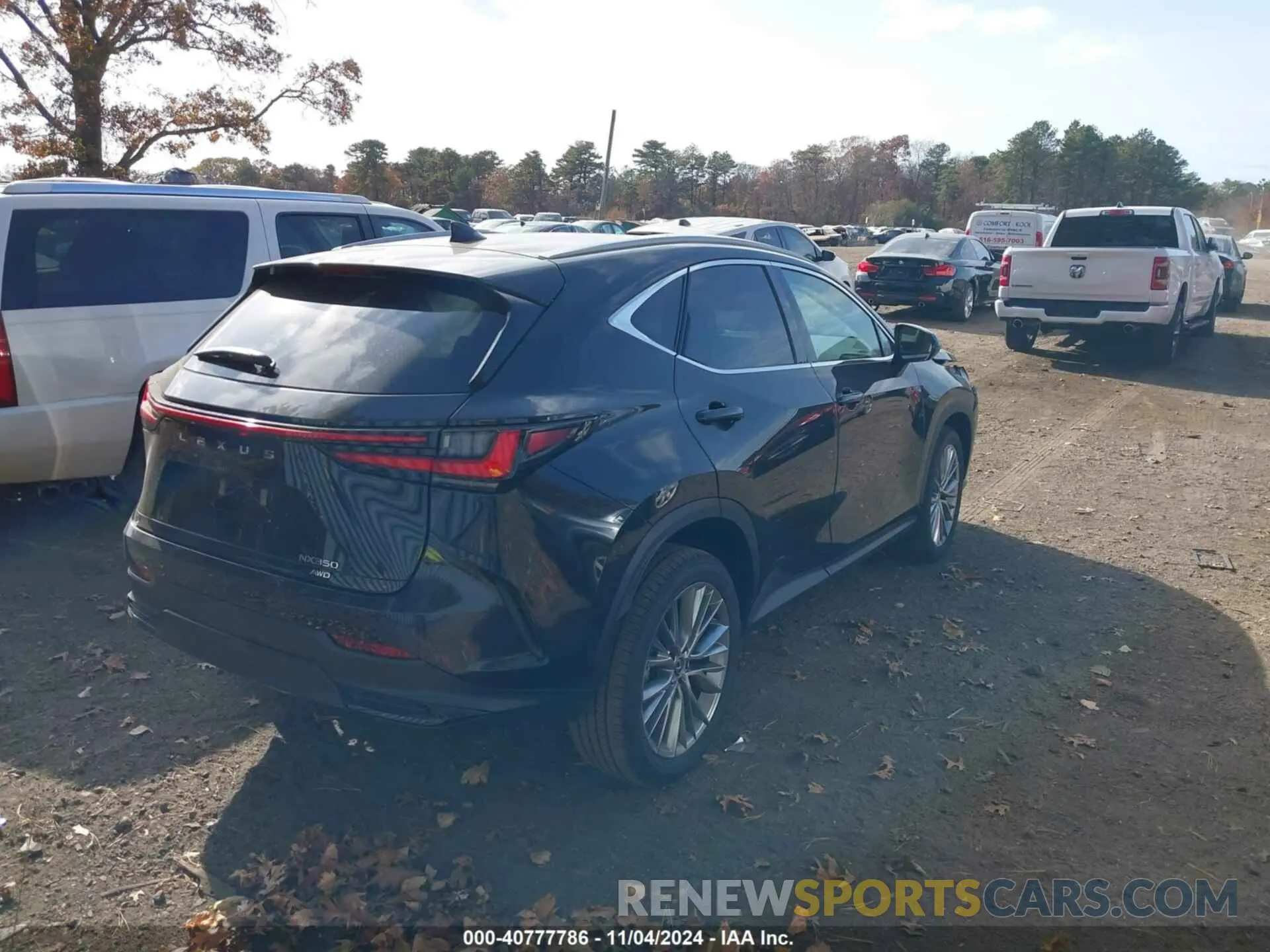 4 fotografías del automóvil dañado 2T2GGCEZXSC065963 LEXUS NX 350 2025