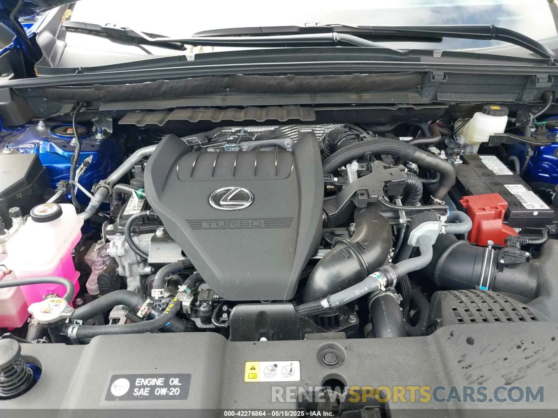 10 fotografías del automóvil dañado 2T2KGCEZ1SC077493 LEXUS NX 350 2025
