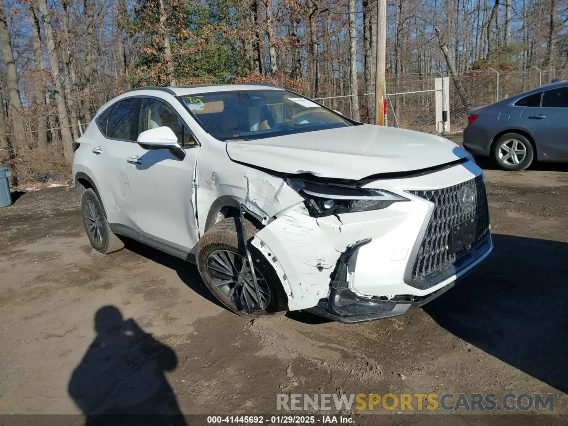 1 fotografías del automóvil dañado JTJGGCEZ4S2023563 LEXUS NX 350 2025