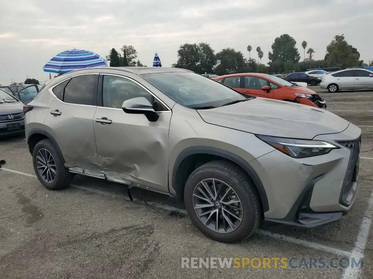 4 fotografías del automóvil dañado 2T2AGCEZ4RC047183 LEXUS NX 350 BAS 2024