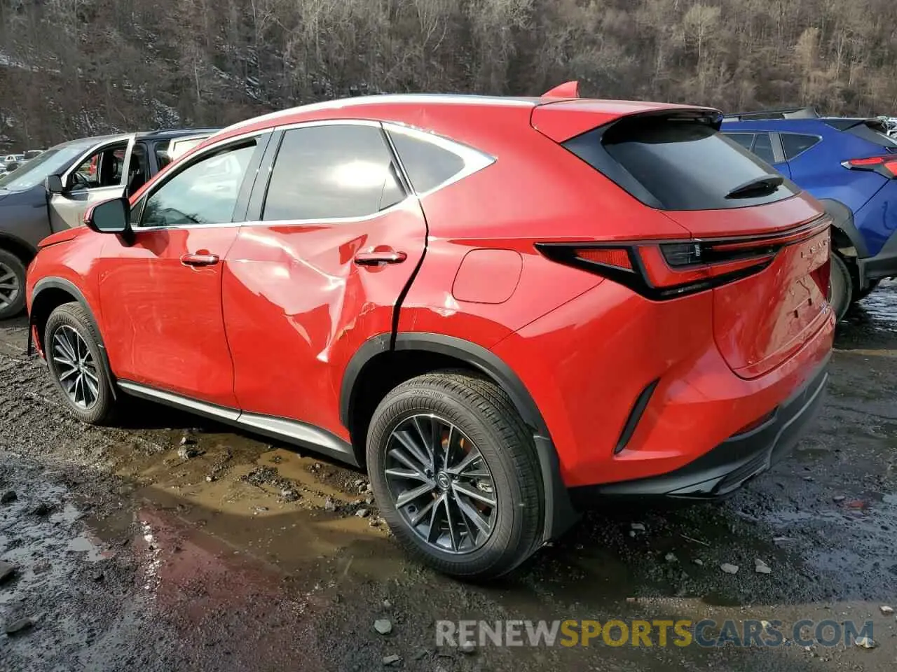 2 fotografías del automóvil dañado 2T2AGCEZ5RC050948 LEXUS NX 350 BAS 2024