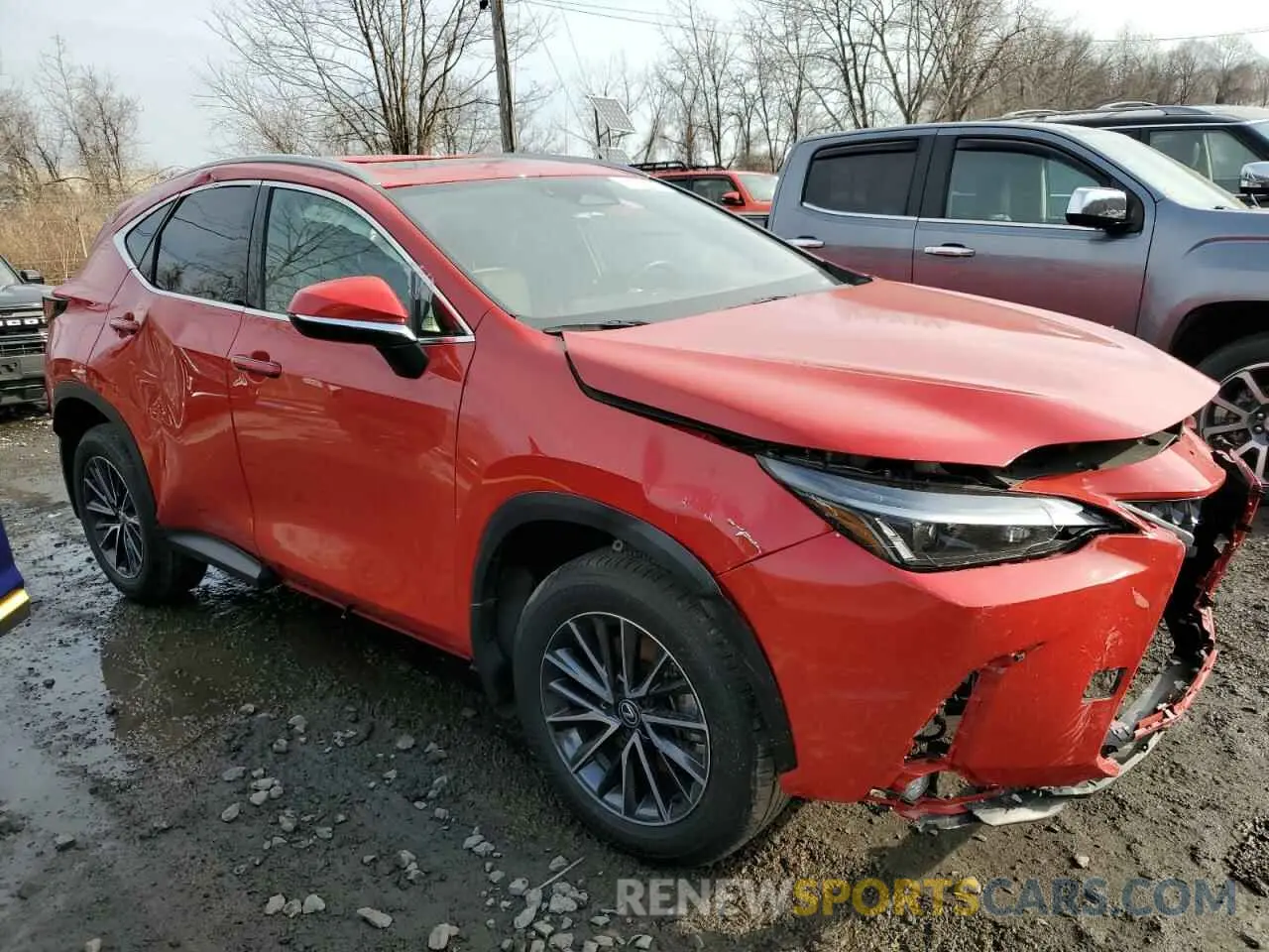 4 fotografías del automóvil dañado 2T2AGCEZ5RC050948 LEXUS NX 350 BAS 2024