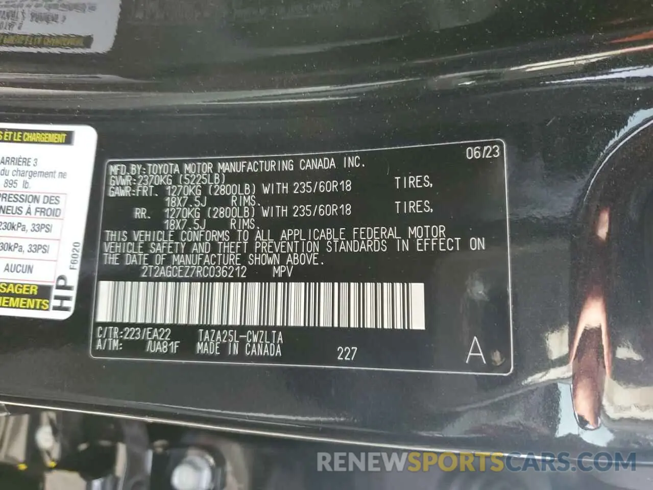 14 fotografías del automóvil dañado 2T2AGCEZ7RC036212 LEXUS NX 350 BAS 2024