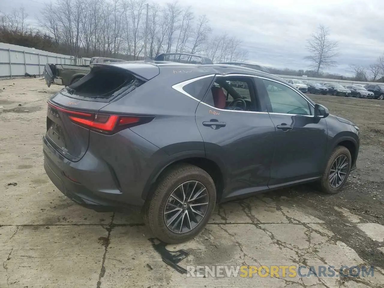 3 fotografías del automóvil dañado 2T2AGCEZ9RC040830 LEXUS NX 350 BAS 2024