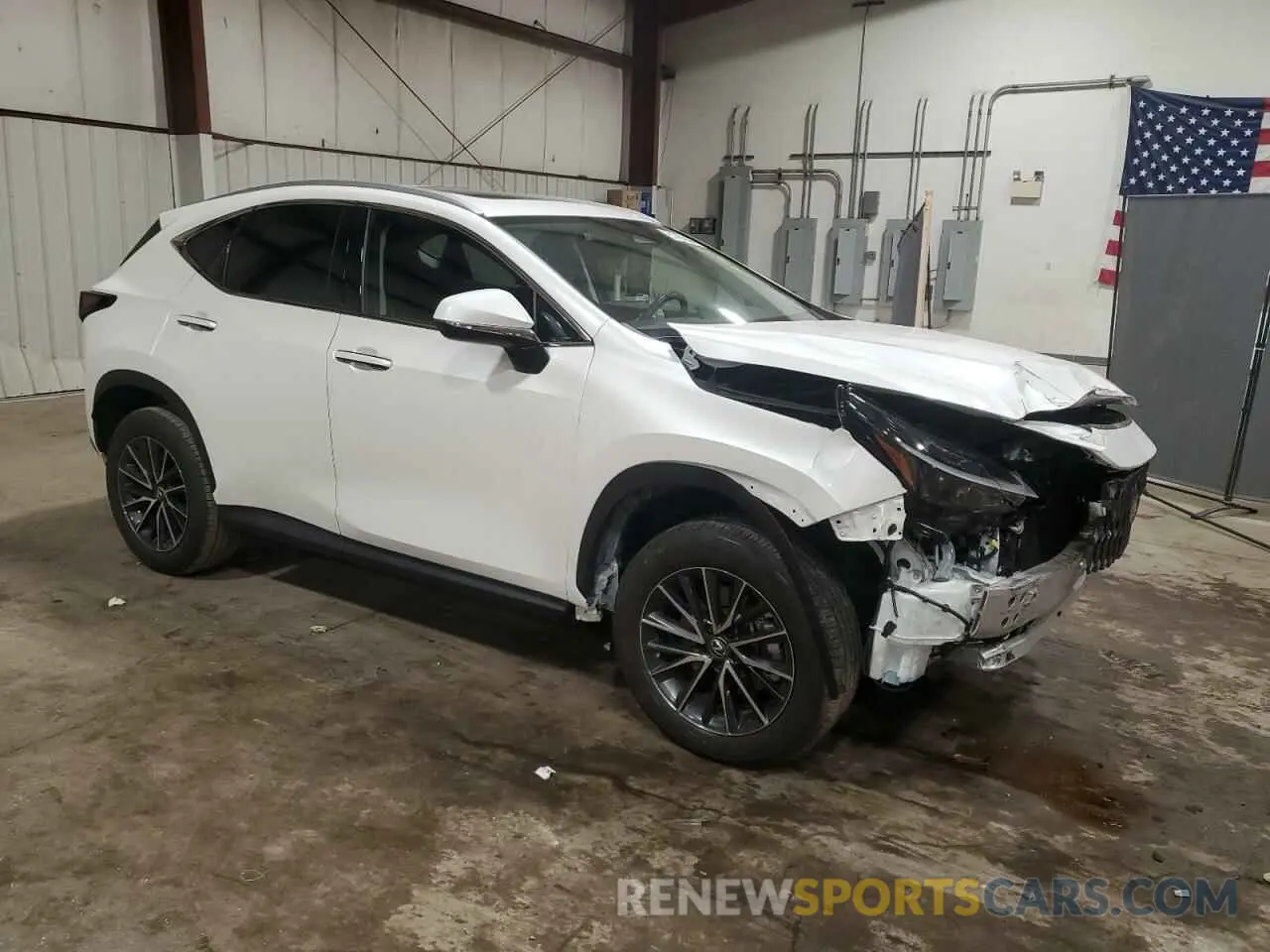 4 fotografías del automóvil dañado 2T2AGCEZXRC034292 LEXUS NX 350 BAS 2024