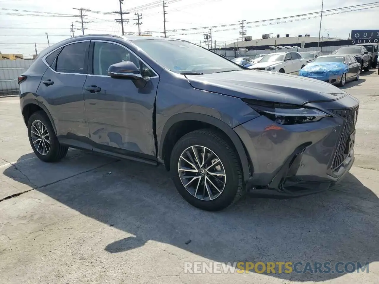 4 fotografías del automóvil dañado JTJAGCEZXR2015144 LEXUS NX 350 BAS 2024