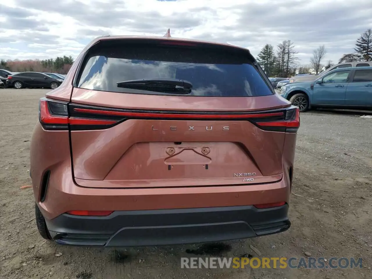 6 fotografías del automóvil dañado 2T2AGCEZ0SC065105 LEXUS NX 350 BAS 2025