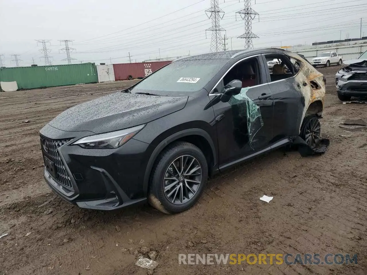 1 fotografías del automóvil dañado 2T2AGCEZ1SC071771 LEXUS NX 350 BAS 2025