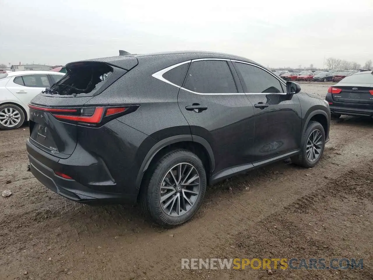 3 fotografías del automóvil dañado 2T2AGCEZ1SC071771 LEXUS NX 350 BAS 2025