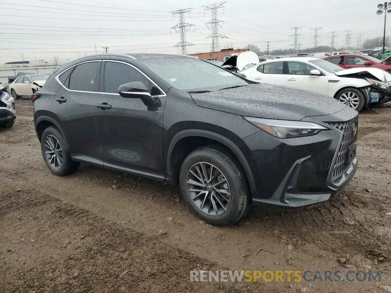 4 fotografías del automóvil dañado 2T2AGCEZ1SC071771 LEXUS NX 350 BAS 2025