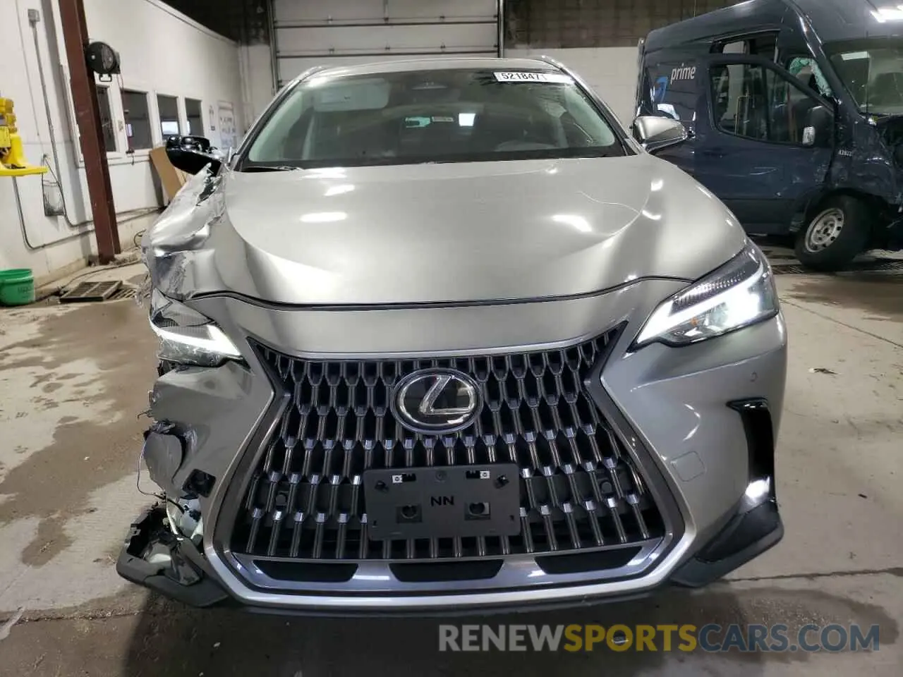 5 fotografías del automóvil dañado 2T2AGCEZ3SC069861 LEXUS NX 350 BAS 2025