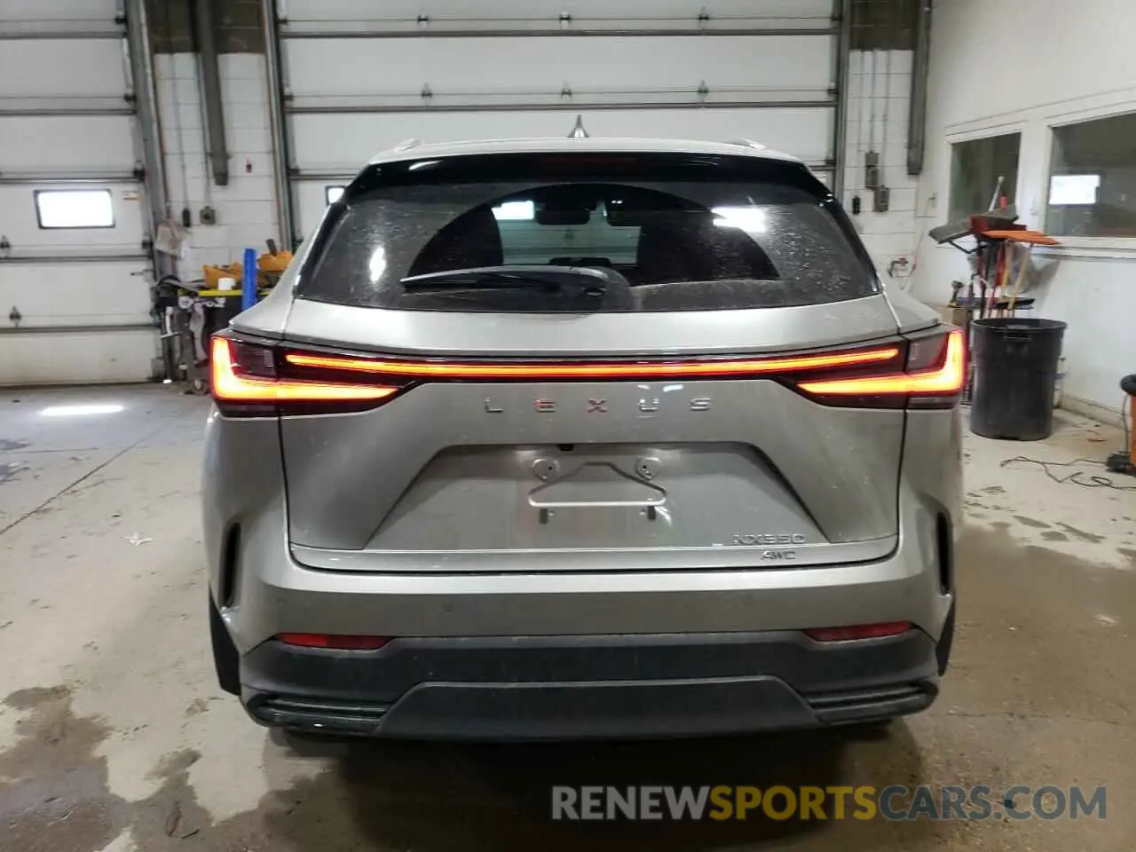6 fotografías del automóvil dañado 2T2AGCEZ3SC069861 LEXUS NX 350 BAS 2025