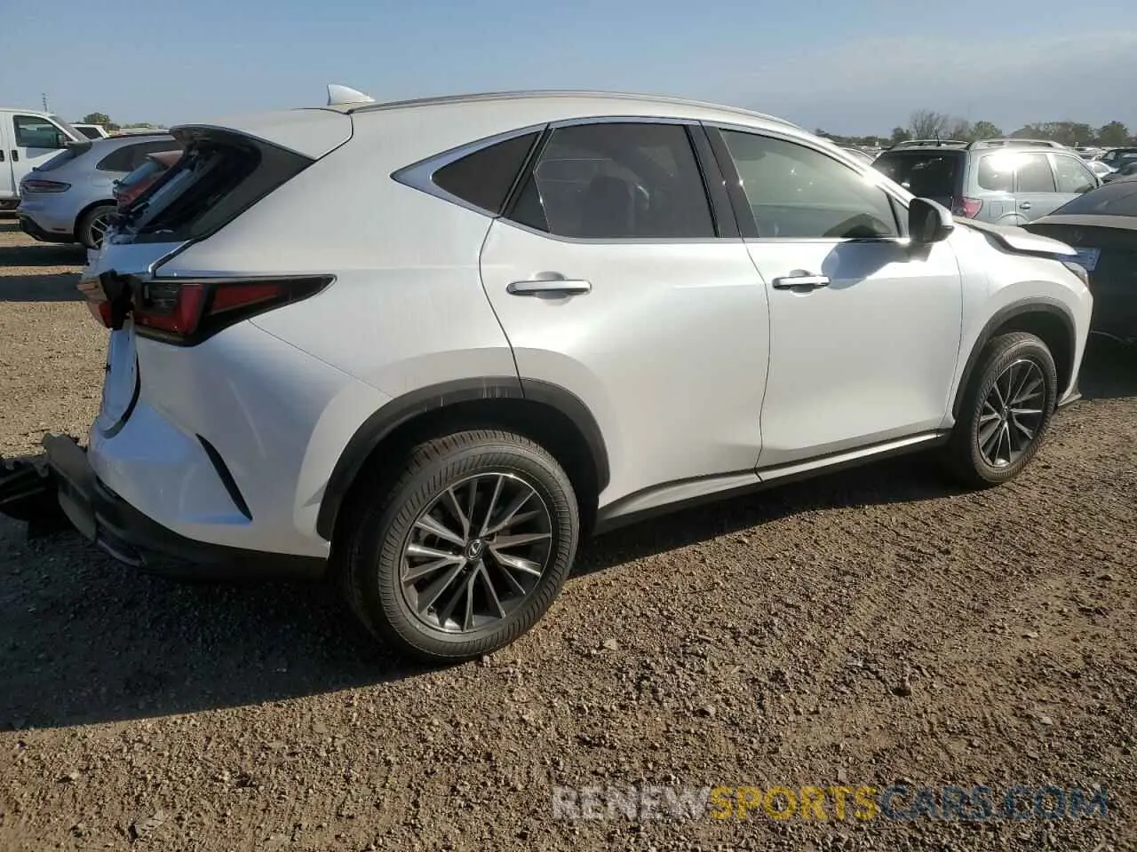 3 fotografías del automóvil dañado 2T2AGCEZ4SC061543 LEXUS NX 350 BAS 2025