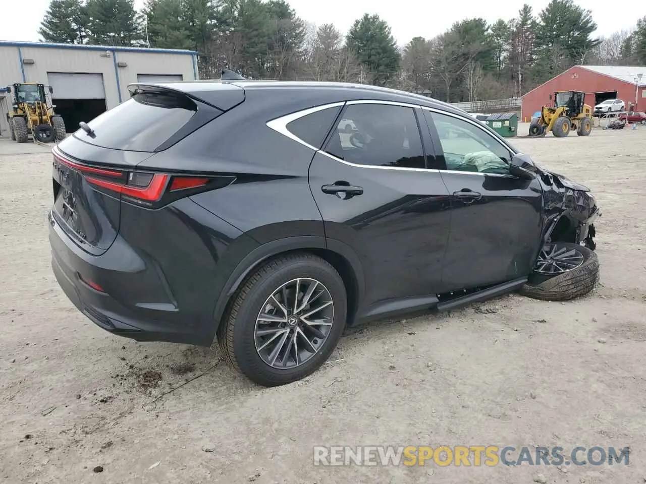 3 fotografías del automóvil dañado 2T2AGCEZ8SC080841 LEXUS NX 350 BAS 2025