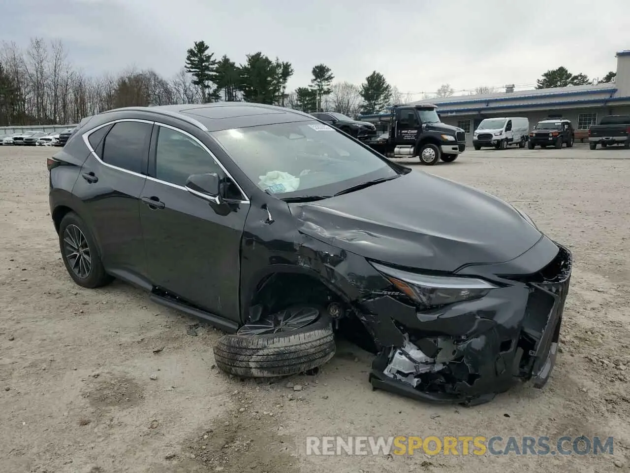 4 fotografías del automóvil dañado 2T2AGCEZ8SC080841 LEXUS NX 350 BAS 2025