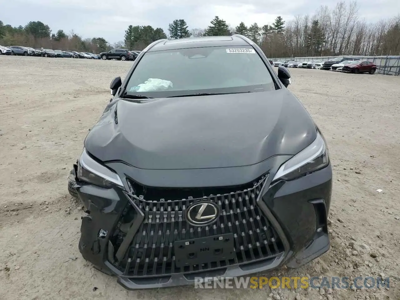 5 fotografías del automóvil dañado 2T2AGCEZ8SC080841 LEXUS NX 350 BAS 2025