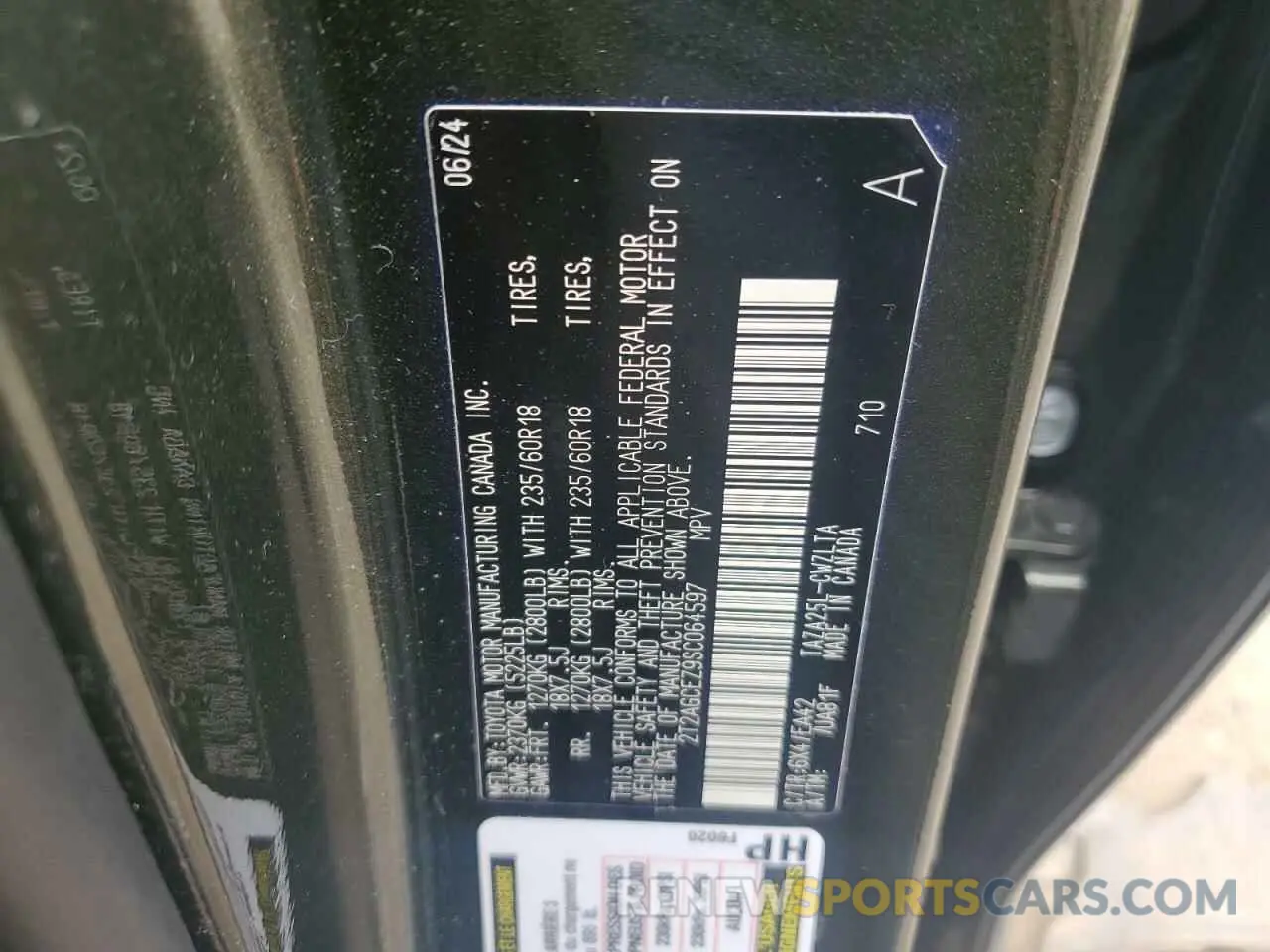 13 fotografías del automóvil dañado 2T2AGCEZ9SC064597 LEXUS NX 350 BAS 2025