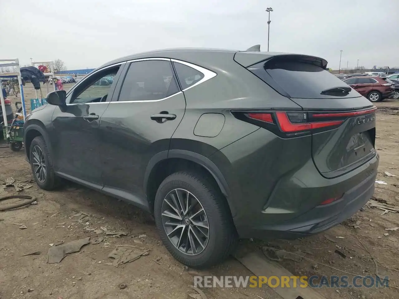 2 fotografías del automóvil dañado 2T2AGCEZ9SC064597 LEXUS NX 350 BAS 2025