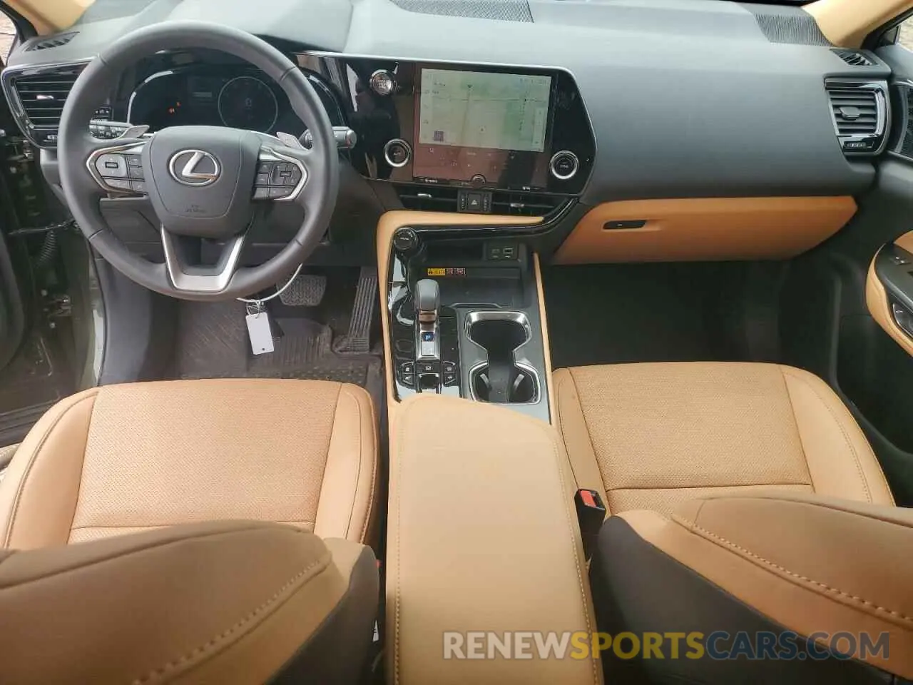 8 fotografías del automóvil dañado 2T2AGCEZ9SC064597 LEXUS NX 350 BAS 2025