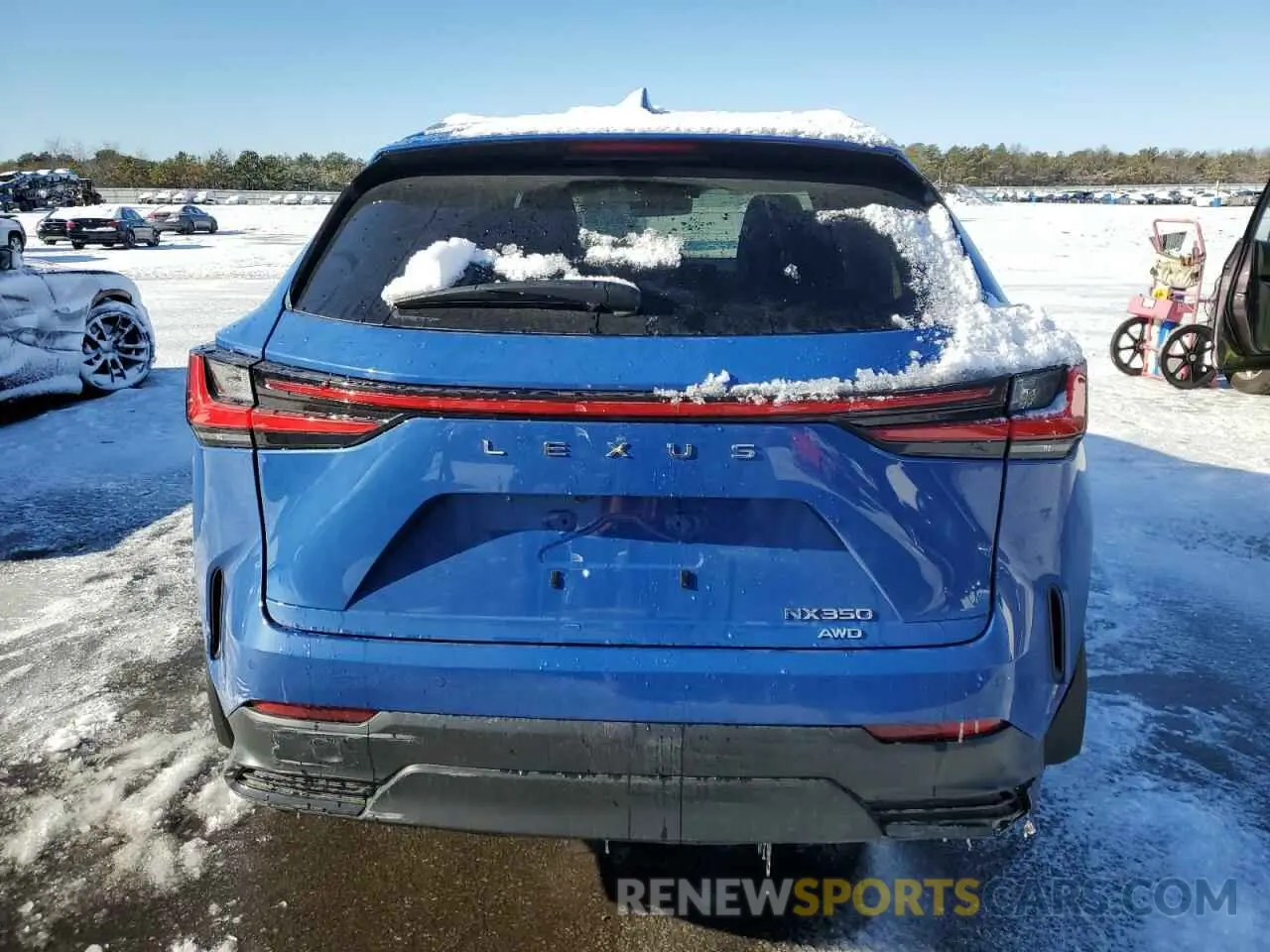 6 fotografías del automóvil dañado 2T2HGCEZ0RC059703 LEXUS NX 350 LUX 2024