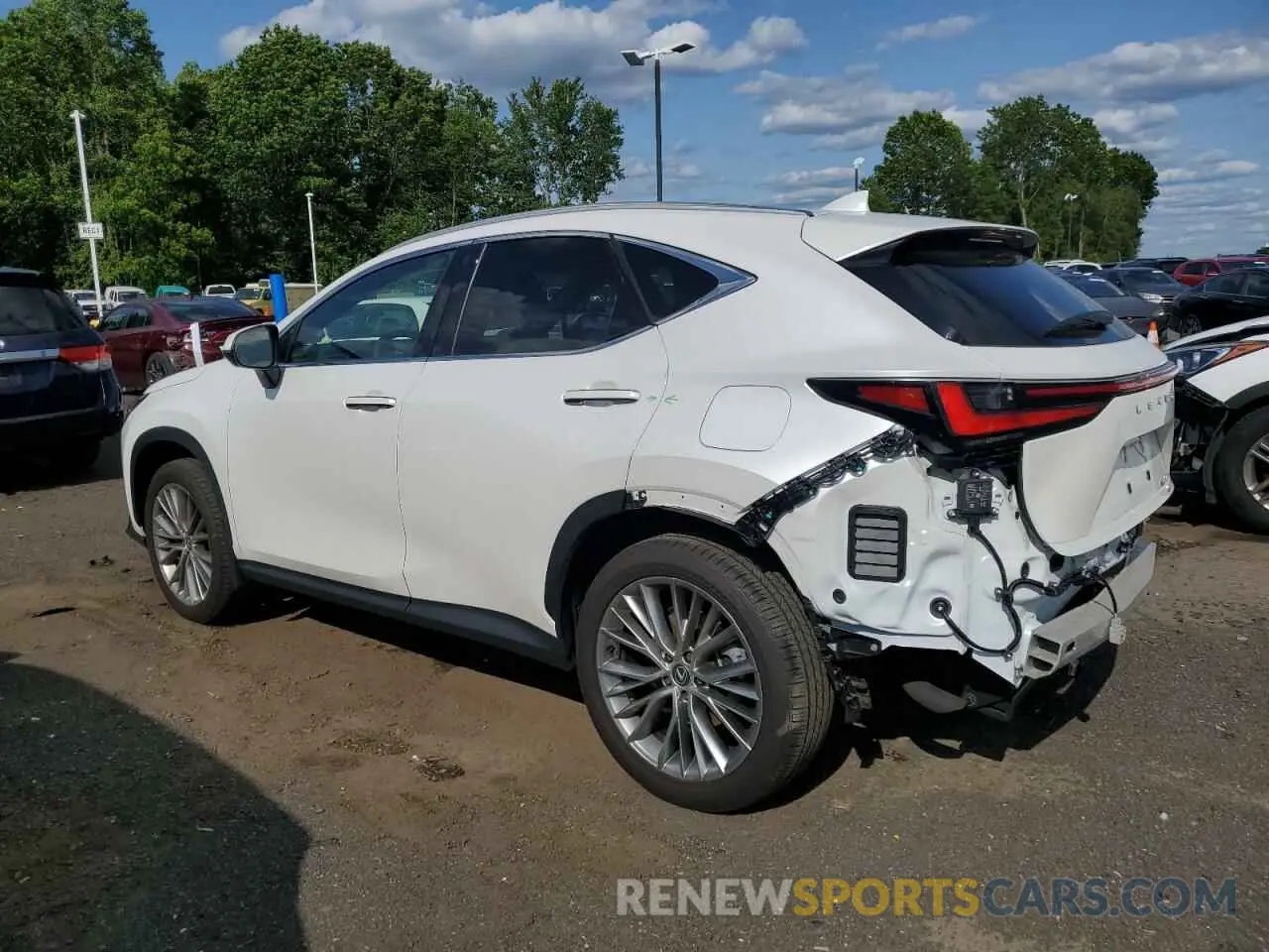 2 fotografías del automóvil dañado 2T2HGCEZ1RC048676 LEXUS NX 350 LUX 2024