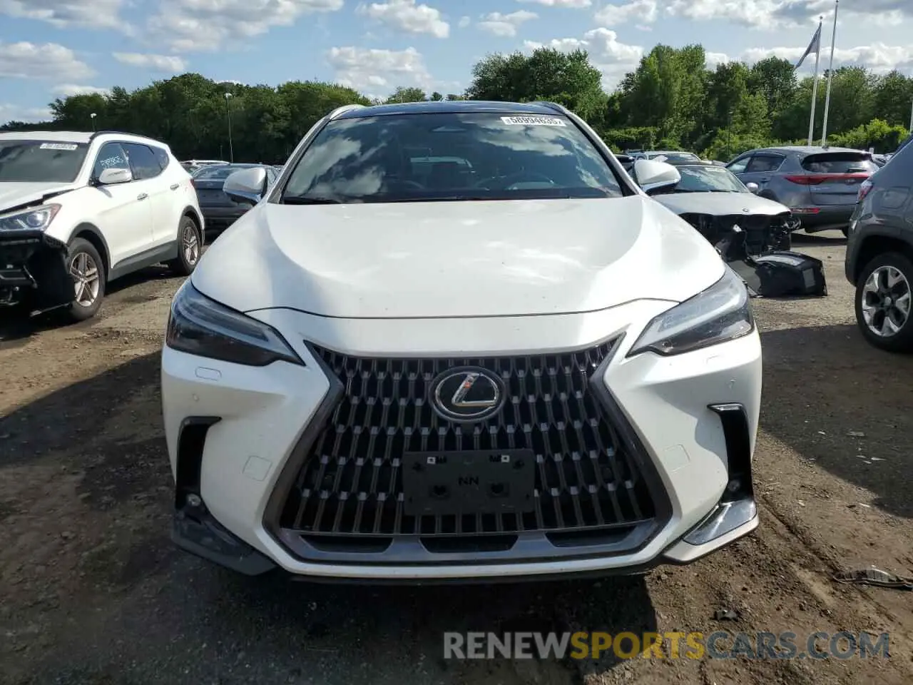 5 fotografías del automóvil dañado 2T2HGCEZ1RC048676 LEXUS NX 350 LUX 2024