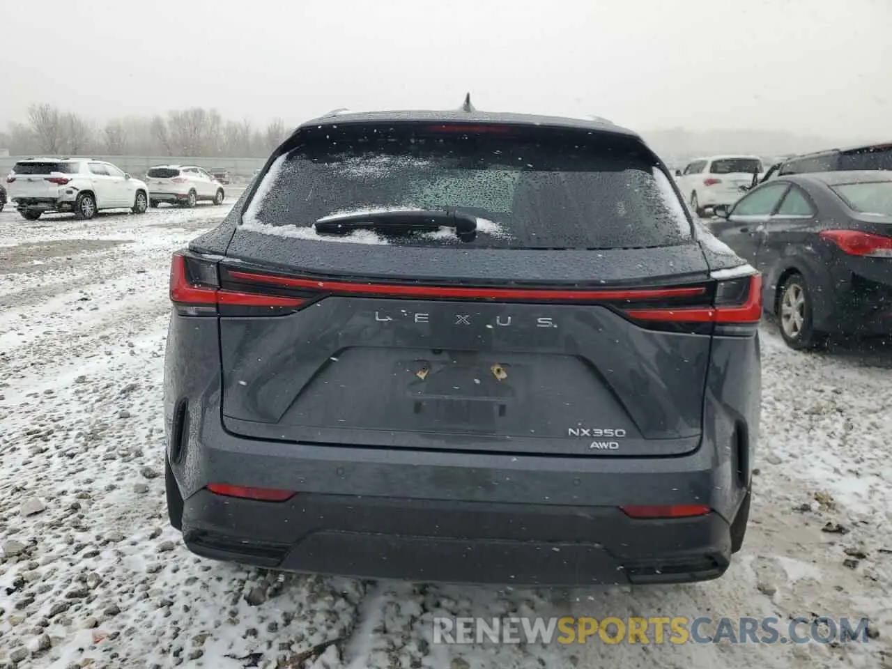 6 fotografías del automóvil dañado 2T2HGCEZ9RC032032 LEXUS NX 350 LUX 2024