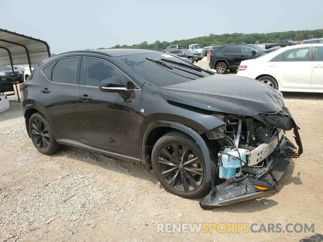 4 fotografías del automóvil dañado 2T2KGCEZ2RC050006 LEXUS NX 350 LUX 2024