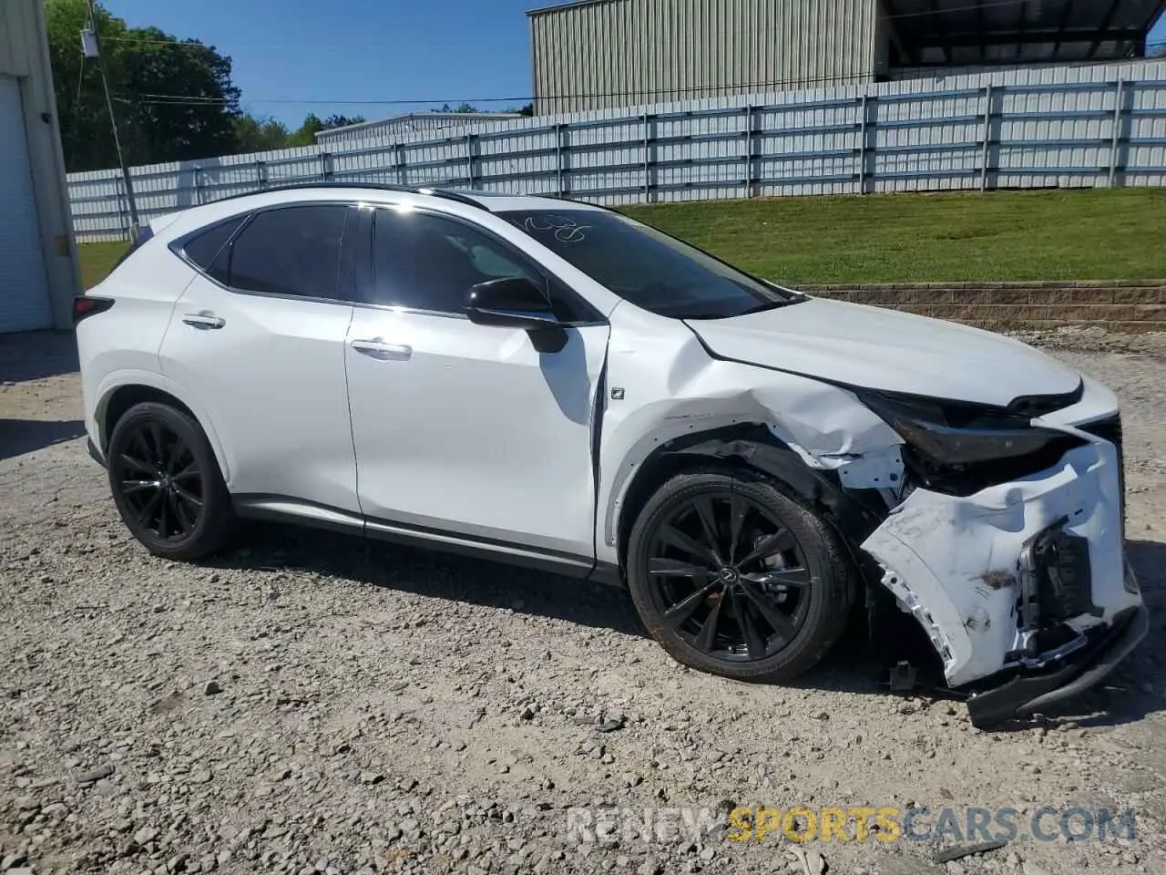 4 fotografías del automóvil dañado 2T2KGCEZ5RC036715 LEXUS NX 350 LUX 2024