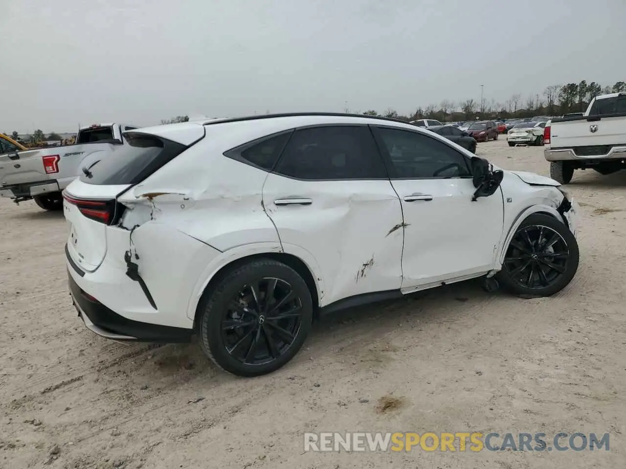3 fotografías del automóvil dañado 2T2KGCEZ9RC048768 LEXUS NX 350 LUX 2024