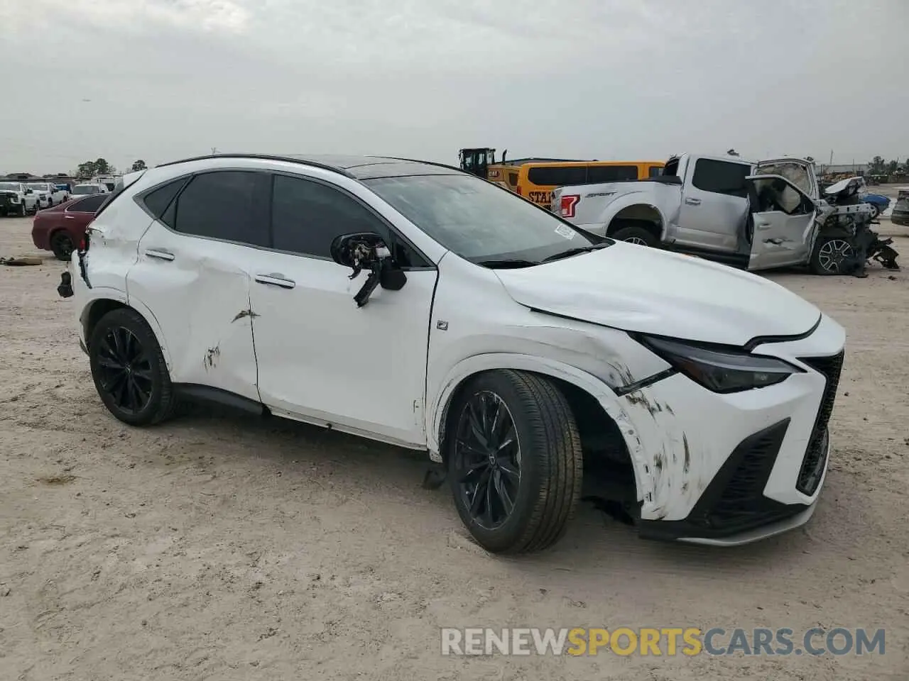 4 fotografías del automóvil dañado 2T2KGCEZ9RC048768 LEXUS NX 350 LUX 2024
