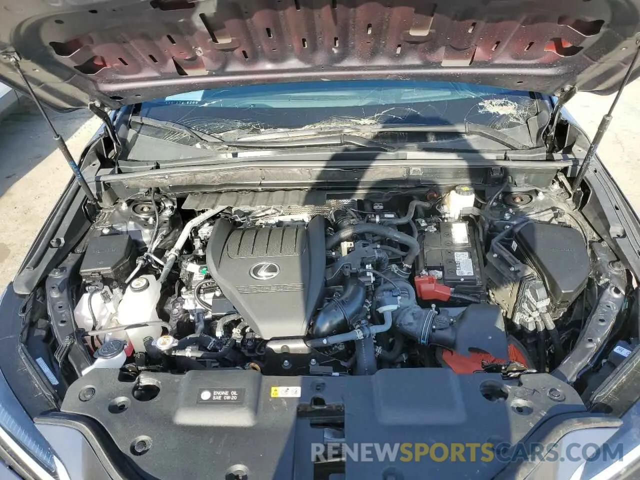 12 fotografías del automóvil dañado 2T2KGCEZ5SC060728 LEXUS NX 350 LUX 2025